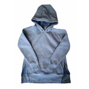 Athleta Girl Lined Blue Hooded Sweater Hoodie sz Small 7 Girls Youth